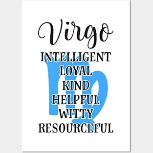 Virgo Zodiac Posters and Art